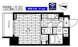 ステージグランデ大島 1Kの間取図画像