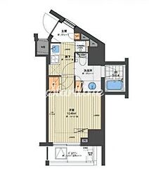 M-GATE 1Kの間取図画像