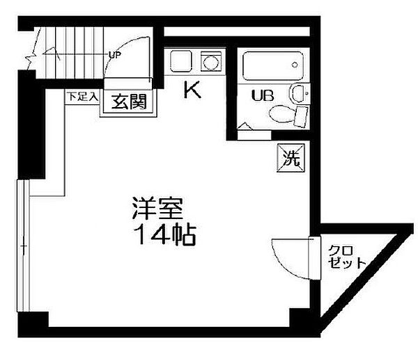 東京都新宿区西早稲田３丁目(賃貸マンション1R・1階・21.86㎡)の写真 その2