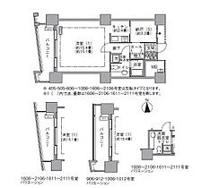 東京都港区海岸１丁目1-1（賃貸マンション1K・6階・50.99㎡） その2