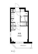 東京都文京区関口１丁目9-6（賃貸マンション1K・3階・25.34㎡） その2