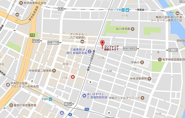 東京都中央区入船１丁目(賃貸マンション1LDK・12階・54.54㎡)の写真 その27