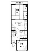 東京都江東区冬木7-7（賃貸マンション2DK・5階・38.90㎡） その2