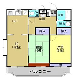鹿児島市電1系統 笹貫駅 桜ヶ丘六丁目公園前下車 徒歩23分 2階/-