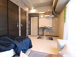 鹿児島市電1系統 荒田八幡駅 天保山下車 徒歩13分の賃貸マンション 8階ワンルームのリビング/ダイニング