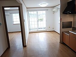 JR鹿児島本線 川内駅 バス15分 中郷下車 徒歩3分の賃貸アパート 2階2LDKのリビング/ダイニング