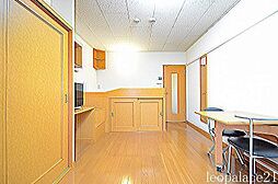 JR鹿児島本線 鹿児島中央駅 バス34分 大峯団地車庫前下車 徒歩9分の賃貸アパート 1階1Kのリビング/ダイニング