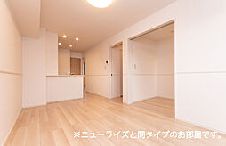 JR指宿枕崎線 指宿駅 徒歩17分の賃貸アパート 2階2LDKのリビング/ダイニング