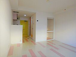 鹿児島市電2系統 加治屋町駅 徒歩10分の賃貸マンション 2階ワンルームのリビング/ダイニング