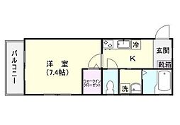 鹿児島市電1系統 笹貫駅 徒歩3分 1階/-
