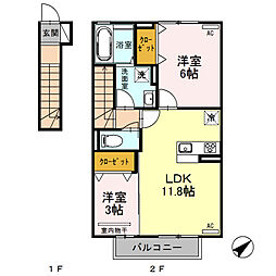 肥薩おれんじ鉄道 上川内駅 中郷下車 3.6km 2階/-