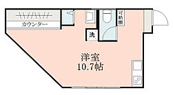 CasaCatoshi ワンルームの間取図画像