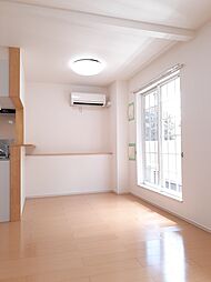 JR指宿枕崎線 宇宿駅 3.2kmの賃貸アパート 2階1LDKのリビング/ダイニング