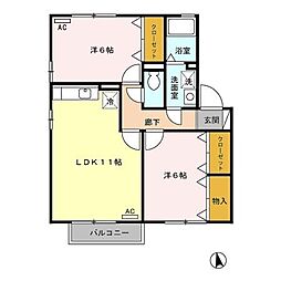肥薩おれんじ鉄道 上川内駅 宮下団地前バス停下車 徒歩18分 2階/-