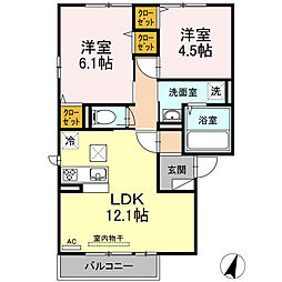 バス コスモス園入口下車 徒歩5分 1階/-