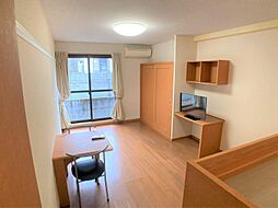 JR鹿児島本線 鹿児島中央駅 バス34分 大峯団地車庫前下車 徒歩9分の賃貸アパート 2階1Kのリビング/ダイニング