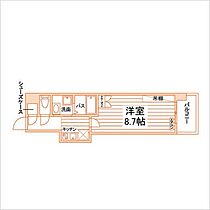 鹿児島県鹿児島市中央町（賃貸マンション1K・4階・26.75㎡） その2