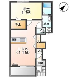 バス 中山小学校前下車 徒歩3分 1階/-