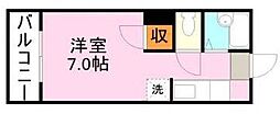 間取図画像 ワンルーム