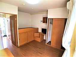 JR鹿児島本線 鹿児島中央駅 バス16分 田上寺の下下車 徒歩2分の賃貸アパート 2階1Kのリビング/ダイニング