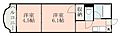 メゾン南国3階3.3万円