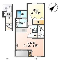 鹿児島市電1系統 上塩屋駅 徒歩2分