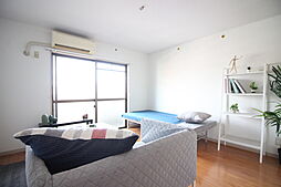 鹿児島市電1系統 谷山駅 徒歩5分の賃貸マンション 4階ワンルームのリビング/ダイニング