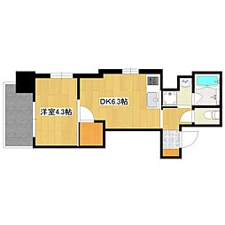 間取図画像 1DK