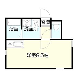 バス 稲荷町下車 徒歩5分 2階/-