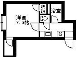 間取図画像 1K