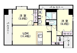 バス ハローワーク下車 徒歩3分
