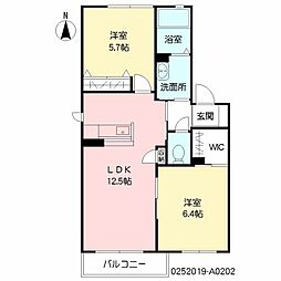 バス 中別府下車 徒歩9分 2階/-