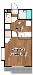 JR指宿枕崎線 坂之上駅 徒歩9分 3階/-