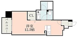ARAHACHI ワンルームの間取図画像