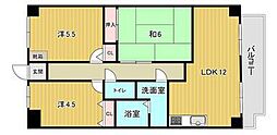 アベニュー高麗 3LDKの間取図画像