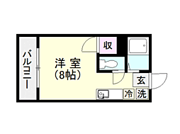 鹿児島市電2系統 加治屋町駅 徒歩10分 3階/-