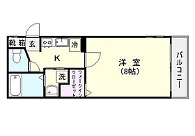 鹿児島県鹿児島市東谷山２丁目（賃貸マンション1K・3階・25.20㎡） その2