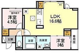 JR鹿児島本線 鹿児島中央駅 鹿児島交通武中学校下バス下車 徒歩13分 1階/-