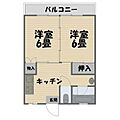 脇野コーポ2階4.6万円