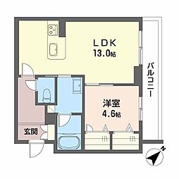 鹿児島市電1系統 谷山駅 徒歩6分 2階/-