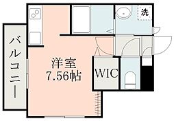 AS武 ワンルームの間取図画像