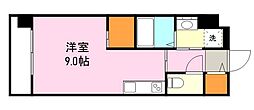 GLAREGRACE荒田 ワンルームの間取図画像