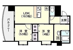 鹿児島市電1系統 二中通駅 徒歩24分 4階/-