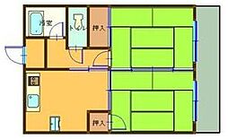 間取図画像 2DK