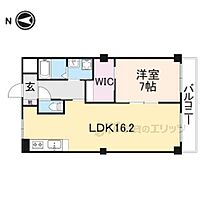 めぞん一刻 203 ｜ 大阪府交野市私部3丁目（賃貸マンション1LDK・2階・54.00㎡） その2