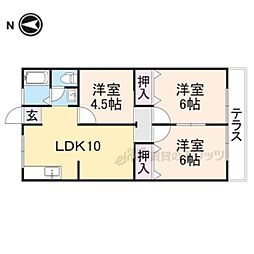 🉐敷金礼金0円！🉐中西マンションＢ棟