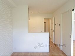 京阪本線 香里園駅 徒歩19分の賃貸アパート 2階1LDKのリビング/ダイニング