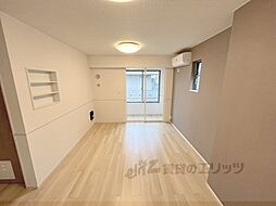 JR片町線(学研都市線) 津田駅 徒歩19分の賃貸アパート 1階1LDKのリビング/ダイニング