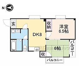間取図画像 2DK