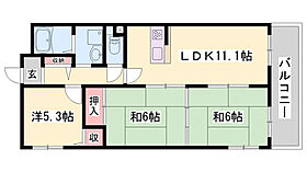 別府マンション  ｜ 兵庫県加古川市別府町石町（賃貸マンション3LDK・2階・67.56㎡） その2